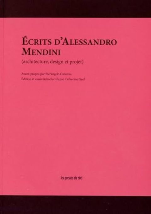 &Eacute;crits d'Alessandro Mendini
