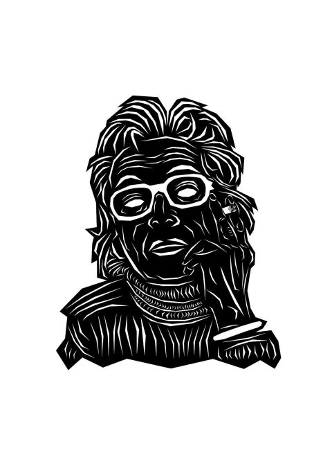 Quelque chose de rouge dans la nuit