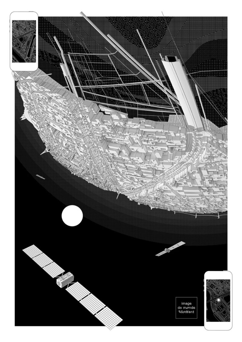 Image du monde flottant